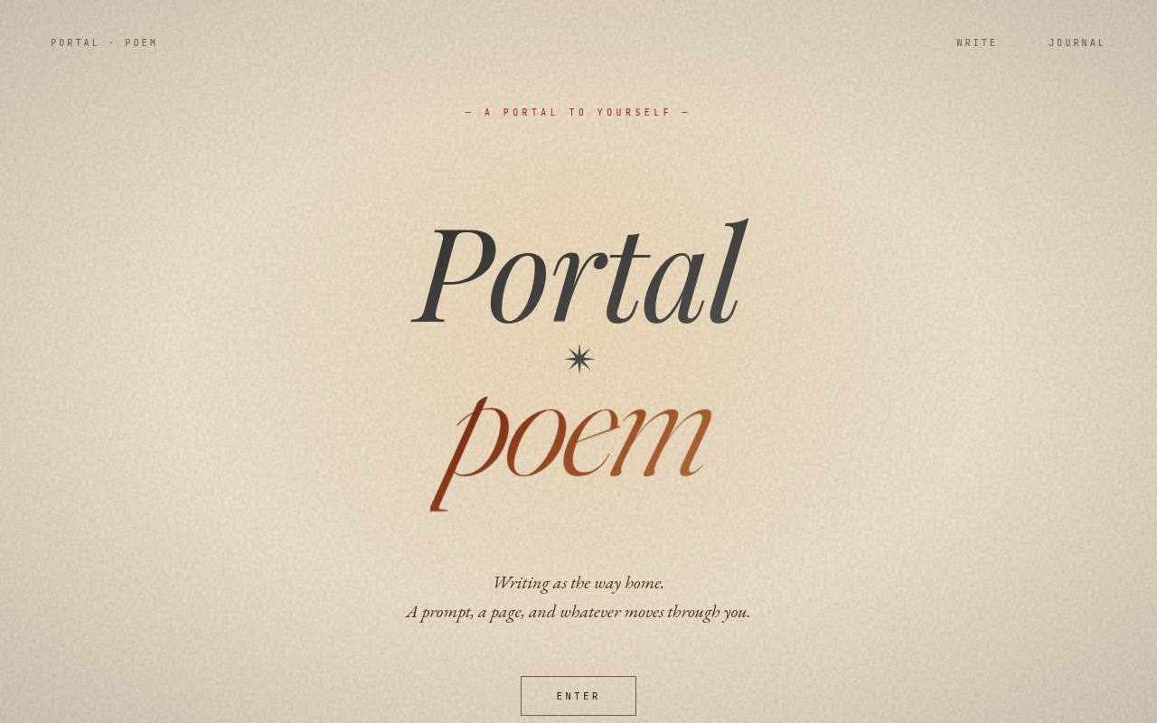 poet's site